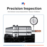 Porte-outil BT50 Mandrin à pince G2.5 Équilibré Robuste ER16-ER40 20CrMnTi HRC56-62 Vente en gros