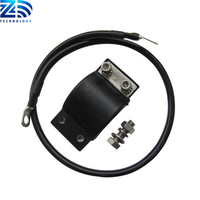 Kit de mise à la terre de câble coaxial 7 / 8 "personnalisé de haute qualité pour câble de Type sangle de serrage en cuivre à ressort télécom