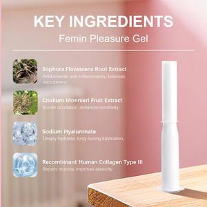 HUAO <span class=keywords><strong>Gel</strong></span> intime féminin extrait de plante <span class=keywords><strong>Gel</strong></span> de plaisir à l'<span class=keywords><strong>acide</strong></span> <span class=keywords><strong>hyaluronique</strong></span> hydratant à <span class=keywords><strong>base</strong></span> <span class=keywords><strong>d</strong></span>'eau pH équilibré peau sensible Non - Product Image 2