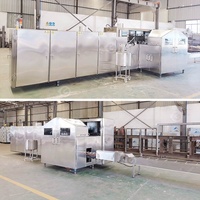 Ligne de production automatique de mini-gaufres à sucre biscuit de haute qualité pour cornets de crème glacée