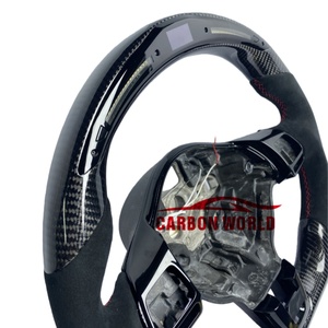Volantes LED de Fibra de Carbono Forjados Personalizados, Aptos para Volkswagen Scirocco, Jetta, <span class=keywords><strong>Golf</strong></span> 6, Polo <span class=keywords><strong>GTI</strong></span> <span class=keywords><strong>Mk6</strong></span>, y 6R GLI R - Product Image 4