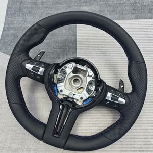 Volante de cuero M Performance para <span class=keywords><strong>BMW</strong></span> F30 F10 F32 F10 F20 F07 F01 E60 E90 M3 M4 M5 Series - Product Image 5