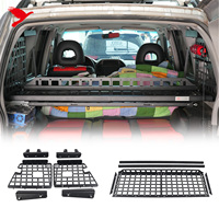 Pour Pajero/Montero/Shogun V60 V73 V77 99-06 Panneau de coffre arrière Molle, étagère de rangement modulaire, organisateur de coffre, accessoires de voiture