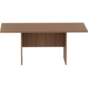 Mesa de Conferencia Rectangular Alera Serie Valencia, Moderna, en Color Nogal, 70.88 Ancho x 41.38 Profundidad x 29.5 Altura, Ajustable para Hoteles y Oficinas Modernas - Product Image 4