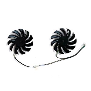 Nuevo ventilador GPU 4pin 75MM PLD08010S12HH adecuado para MSI <span class=keywords><strong>GTX</strong></span> <span class=keywords><strong>460</strong></span> 560 570 Twin Frozr II Zotac GTX770 ventilador de refrigeración de tarjeta gráfica - Product Image 1