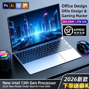 Nouvel Ordinateur Portable Fin en Carbone 15,6 pouces 1920*1080 2026, Double Processeur 5 7640HS, 16 Go de RAM, 512 Go SSD, Windows 7, pour Gaming et Bureau, Processeur I5 - Product Image 3