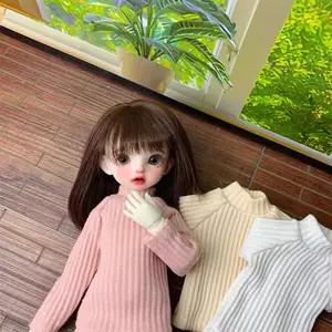 Penjualan terlaris pakaian boneka BJD 30CM untuk boneka BJD 12 inci atasan lengan panjang boneka