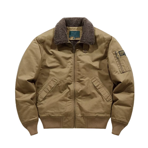 Chaqueta Bomber Clásica Moderna para Hombre, Estilo Camuflaje, Corte Holgado, Formal, Resistente al Viento, de Poliéster/Algodón, para Primavera - Product Image 5