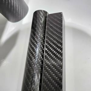 Tubo de fibra de carbono resistente a impactos de grado industrial para maquinaria de servicio pesado y uso marino para deportes y modelo de molde de fibra de carbono - Product Image 5