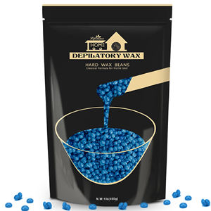 Perlas de Cera Dura Brasileña Premium Indoloras con Resina Natural y Aceite Esencial de Rosas para Depilación Corporal Completa - Product Image 2