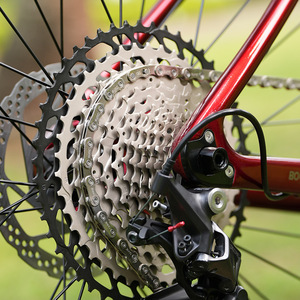 TWITTER WARRIOR Pro-LT Mountain Bike con Forcella Anteriore in Fibra di Carbonio, Telaio e Manubrio, Freni a Disco Doppi, 12 Velocità, Ruote da 27.5/29 Pollici - Product Image 3
