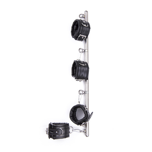 Esposas de barra de tubo de acero inoxidable extraíbles eróticas, Juguetes sexuales de Bondage Sexy para parejas, manos y pies atados - Product Image 3