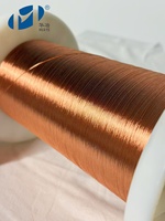 Alta calidad LZ2SBUEWZ 0.030X40 Litz alambre trenzado aislado alambre de cobre para bobina de transformador de alta frecuencia