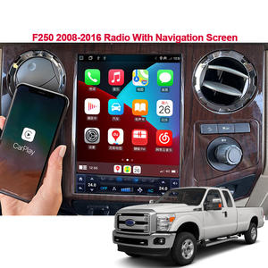Unidad Principal Android para <span class=keywords><strong>Ford</strong></span> F250 <span class=keywords><strong>Super</strong></span> <span class=keywords><strong>Duty</strong></span> 2015, Actualización Estéreo para <span class=keywords><strong>Ford</strong></span> F350 2008 en Adelante, Pantalla Estilo Tesla, Reproductor Multimedia para Auto - Product Image 1