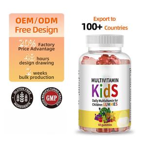 OEM fabrika fiyatlı günlük Multivitamin çocuk Gummies takviyeleri şeker formunda hızlı etki vitaminleri - Product Image 3