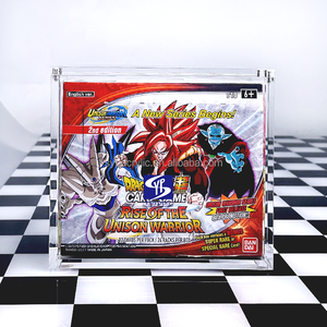 SYP Vente en gros Boîte de protection en acrylique de haute qualité <span class=keywords><strong>Dragon</strong></span> <span class=keywords><strong>Ball</strong></span> <span class=keywords><strong>Super</strong></span> Booster Box avec couvercle magnétique pour le jeu de cartes <span class=keywords><strong>Dragon</strong></span> <span class=keywords><strong>Ball</strong></span> <span class=keywords><strong>Super</strong></span> - Product Image 1