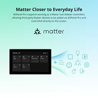 Panneau de contrôle intelligent pour maison connectée SONOFF NSPanel Pro 120 Type, thermostat intelligent, module d'interrupteur DIY pour la consommation d'énergie, compatible avec les appareils Sonoff
