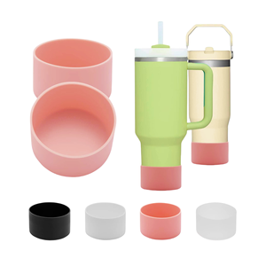 Funda de Silicona <span class=keywords><strong>para</strong></span> Vasos, Accesorio de Viaje, Protector de Silicona <span class=keywords><strong>para</strong></span> <span class=keywords><strong>Stanley</strong></span> de 40 y 30 oz, Proporciona una Durabilidad y Protección Inigualables - Product Image 1