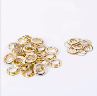 Œillet rond en laiton, œillet métallique en fer et cuivre 5mm*10mm*5mm, offre spéciale, pas cher, pour rideaux et chaussures