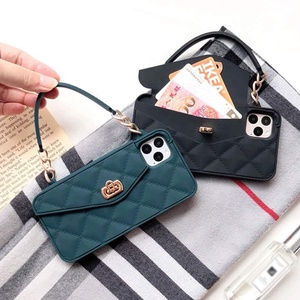 หรูหราสไตล์ซิลิกอน3D Crossbody กระเป๋าสตางค์กระเป๋าถือกรณีโทรศัพท์มือถือสำหรับ <span class=keywords><strong>iPhone</strong></span> - Product Image 4
