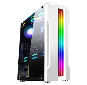 Boîtier de jeu à large corps Refroidissement par eau Verre trempé Boîtier PC <span class=keywords><strong>Gamer</strong></span> <span class=keywords><strong>Grand</strong></span> châssis Boîtier d'ordinateur de bureau avec ventilateur 8 RGB - Product Image 3