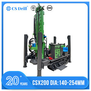 CSX200 수동 우물 천공기 깊은 우물 드릴링 기계 기어박스 기어 핵심 부품 포함 - Product Image 1