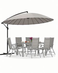 Sombrilla de Patio Comercial Personalizada, Tipo Cantilever, Redonda, Grande, con Manivela, Parasol de Aluminio para Jardín, Restaurante, Piscina, Playa - Product Image 1