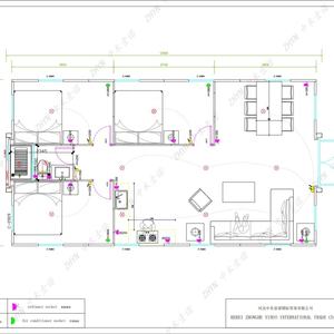 Sinoy उचित मूल्य लक्जरी आपूर्तिकर्ता फोल्डेबल घर 20 फीट 40 फीट 40 फीट 4 बेडरूम के साथ - Product Image 6