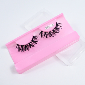 Nuove Ciglia Finte a Striscia Intera Effetto Bagnato a Spillo Volume Soffice Fornitore di Ciglia Finte in Visone Sintetico Curvatura C/D Accessori per il Trucco - Product Image 3