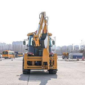 <b>Tractor</b> With Loader and Backhoe and <b>Auger</b> <b>Tractor</b> Loader <b>Small</b> Diesel Backhoe - Product Image 4