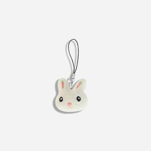 Plush Cartoon Keychain <b>Cat</b> Fish Rabbit Carrot Dolls Plush Toys Kids Cute Fluffy Animal Schoolbag Pendant - Product Image 4