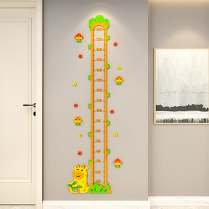 Biểu Đồ Tăng Trưởng Khủng Long Hươu Cao Cổ Cho Trẻ Em Thước Đo Biểu Đồ Tăng Trưởng Chiều Cao Cho Bé Miếng Dán Tường Acrylic Trang Trí Nhà Cửa - Product Image 1