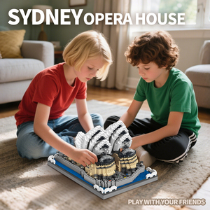 Juego <span class=keywords><strong>de</strong></span> Bloques <span class=keywords><strong>de</strong></span> Construcción Educativos <span class=keywords><strong>de</strong></span> Plástico <span class=keywords><strong>de</strong></span> Alta Calidad, Casa <span class=keywords><strong>de</strong></span> <span class=keywords><strong>la</strong></span> <span class=keywords><strong>Ópera</strong></span> <span class=keywords><strong>de</strong></span> <span class=keywords><strong>Sídney</strong></span> para Desarrollo Infantil - Product Image 5