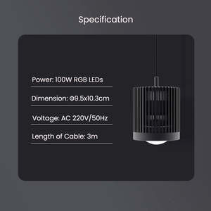Lámpara <span class=keywords><strong>LED</strong></span> para <span class=keywords><strong>Acuario</strong></span> Super Color de 100W, con Temporizador Ajustable, para Peceras de Peces Dorados, Crecimiento de Plantas y Control de Algas, Venta al Por Mayor - Product Image 6