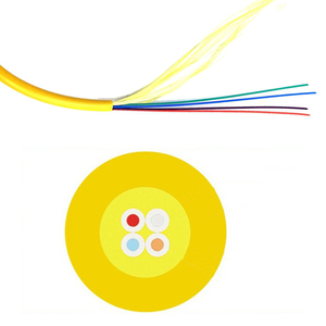 Cable de Fibra Óptica para Interiores GJFJV, Monomodo, 4, 6, 8, 12, 24, 48 Hilos, Cubierta LSZH, Cable de Distribución con Kevlar - Product Image 5