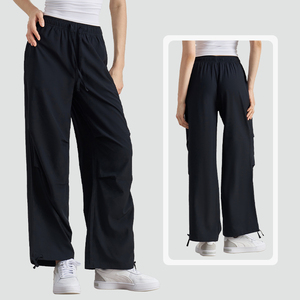 Lvd217 của phụ nữ eo và đầu dây rút gắn chân, chạy và thể dục bảo hộ lao động, thể thao quần dài - Product Image 3