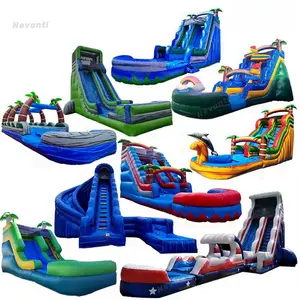 Kids Moon Inflatable Moonwalk Water Jumper Bouncer Bouncy Castle Jumping Commercial Bounce House Party Rentals