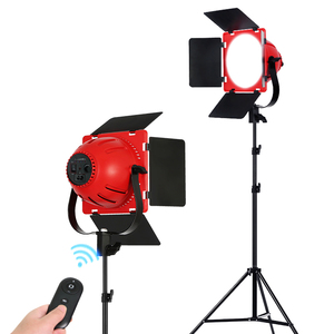 Luce Video LED 80W con Supporto, Illuminazione Bicolore per Studio Fotografico e Streaming Live - Product Image 1