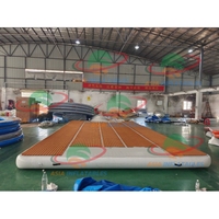 Plate-forme flottante personnalisée pour l'eau, plates-formes gonflables innovantes pour yachts