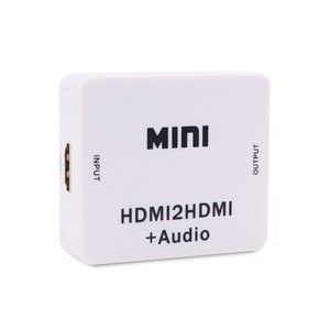 ตัวแปลงแยกสัญญาณเสียงมินิ HDMI2HDMI พร้อมเอาต์พุตเสียงดิจิตอลสำหรับ HDTV และพีซี - Product Image 1