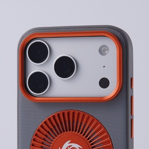 เคสโทรศัพท์หนัง PU หรูหราแบบแม่เหล็กสำหรับ iPhone 17 16 Pro Max 17 Air พร้อมรูระบายความร้อนโลหะ ป้องกันด้านหลัง - Product Image 6