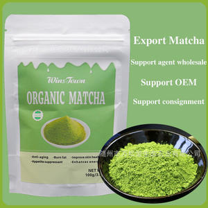 Poudre de thé vert <span class=keywords><strong>matcha</strong></span> 100g/3,5oz, qualité supérieure, en sachet, anti-âge, brûle les graisses, améliore la santé de la <span class=keywords><strong>peau</strong></span>, en stock, vente en gros - Product Image 2