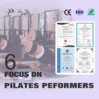 Reformer de Pilates Plegable de Aluminio para Optimización del Espacio en Estudios Urbanos, Venta al Por Mayor