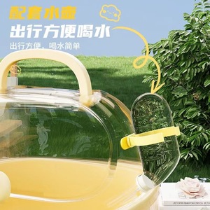 Cage pour hamster, cage d'élevage de ver à soie, cage de voyage portable, pleco sucré, rat de compagnie, hamster doré, sac de voyage panoramique, petit modèle - Product Image 3
