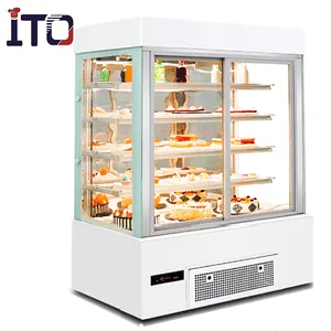 Холодильное оборудование для супермаркетов, охладитель, хлебобулочный дисплей, холодильник для тортов, Холодильный шкаф, витрина для тортов