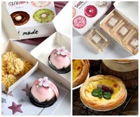 Boîte en carton recyclable gaufrée, boîte à dessert pour la Saint-Valentin, boîte d'emballage pour chocolat et fraises