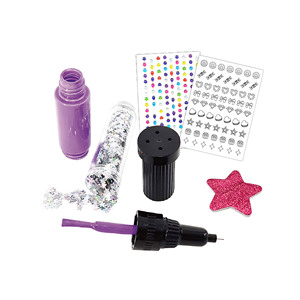 Kit de fabrication de bracelets en perles DIY, <span class=keywords><strong>maquillage</strong></span> pour enfants, jouets cosmétiques en plastique, jouets de beauté et de mode pour filles - Product Image 3
