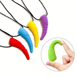 Juguetes de Silicona para Bebés, Collar Mordedor Sensorial con Colgante de Animal, Juguete Masticable Suave, No Tóxico, Certificado LFGB, Venta al Por Mayor - Product Image 4