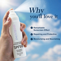 Vente en Gros de Protection Solaire Hydratant Uva Uvb Spray SPF 50 Spray Brillant Hydratant pour Usage Quotidien