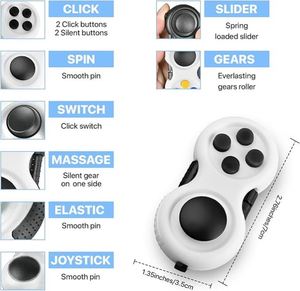 Jouets anti-stress en métal pour adultes – Accessoires de bureau pour soulager l'anxiété, améliorer la concentration, la flexibilité des doigts, amusants et écologiques - Product Image 2